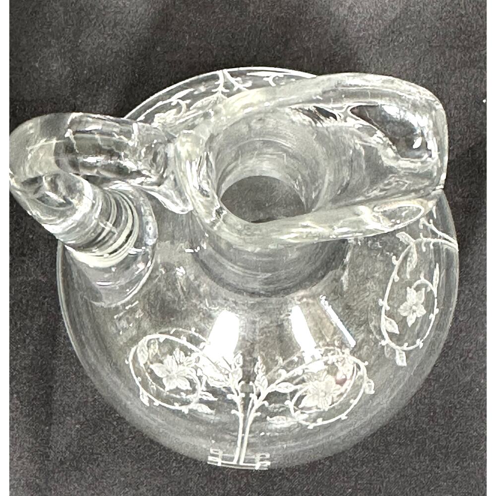 Fostoria Antique 1920's Etch 212 Crystal Cruet-Extremely Rare Find! - Picture 6 of 9